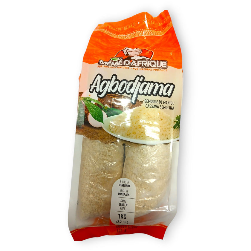 Agbodrama - Semoule de manioc - 1kg (2.2 lb)