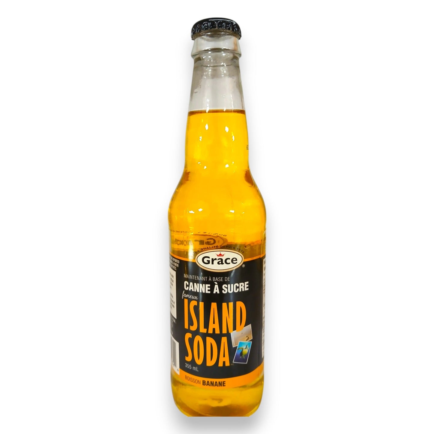 Island Soda Saveur Banane - 300 ml