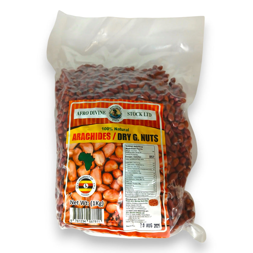 Arachides / Noix de terre sèches - 1 kg